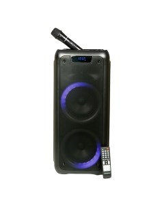 Портативная акустика GS 40 50 Вт FM AUX USB microSD Bluetooth подсветка черный GS 40 Nakatomi