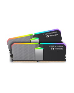 Комплект памяти DDR5 DIMM 32Gb 2x16Gb 6000MHz CL36 1 3 В TOUGHRAM XG RGB D5 Black RG33D516GX2 6000C3 Thermaltake