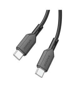 Кабель USB Type C USB Type C 3A 1 м черный BX70 60W 207873 Borofone