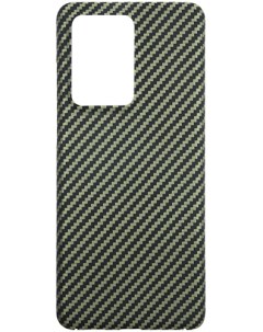 Чехол накладка для смартфона Samsung Galaxy S20 Ultra карбон зеленый УТ000020855 Barn&hollis