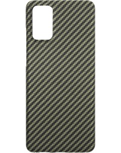 Чехол накладка для смартфона Samsung Galaxy S20 карбон зеленый УТ000020854 Barn&hollis