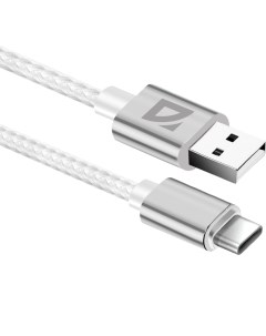 Кабель USB USB Type C 1 5A 1 м белый F85 87100WHI Defender