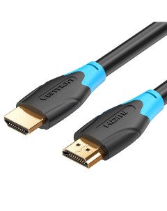 Кабель HDMI 19M HDMI 19M v2 0 4K 10 м черный синий AACBL Vention