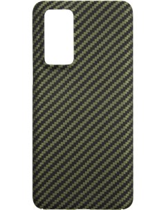 Чехол накладка для смартфона Huawei P40 карбон зеленый УТ000020867 Barn&hollis