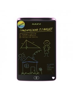 Графический планшет MGT 02С 10 5 перо беспроводное розовый MGT 02СP Maxvi