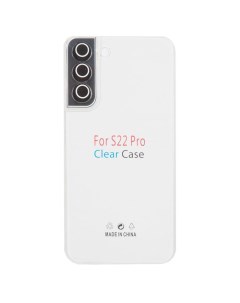 Чехол накладка для смартфона Samsung Galaxy S22 силикон прозрачный 928784 Clear case