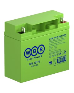Аккумуляторная батарея для ИБП GPL12170 12V 17Ah GPL12170 Wbr