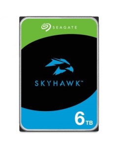 Жесткий диск HDD 6Tb SkyHawk 3 5 5400rpm 256Mb SATA3 ST6000VX009 Seagate