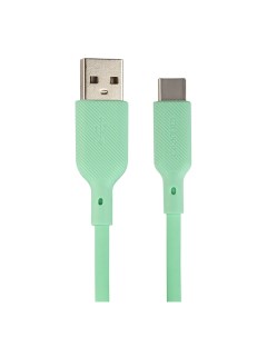 Кабель USB USB Type C OTG 3A 1м зеленый 32963 Qumo