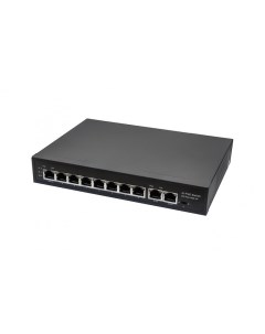 Коммутатор NS SW 8F2G P кол во портов 8x100 Мбит с кол во SFP uplink RJ 45 2x1 Гбит с PoE 8x30 Вт ма Nst