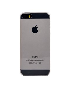 Чехол накладка для смартфона Apple iPhone 5 силикон прозрачный 49308 Ultra slim