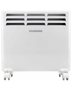 Конвектор 1 кВт 15 м 220В напольная настенная механическое управление термостат белый SHV5510 SHV551 Starwind