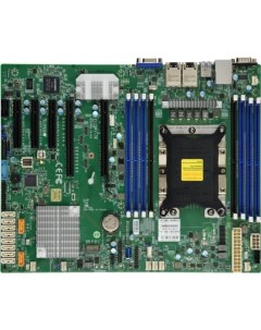 Материнская плата X11SPI TF 1xSocket3647 iC622 8xDDR4 3PCI Ex8 1xM 2 PCI E SATA 10SATA3 RAID 0 1 5 1 Supermicro