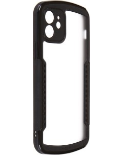 Чехол накладка Alpha противоударный для смартфона Apple iPhone 12 черный УТ000025624 Xundd