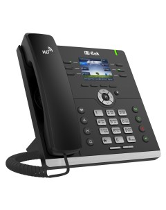 VoIP телефон UC923 RU 8 линий 8 SIP аккаунтов цветной дисплей PoE черный UC923 RU Htek