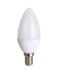 Лампа светодиодная E14 свеча C37 8Вт 2700K 2700K тёплый белый C4MW80ELC C4MW80ELC Ecola