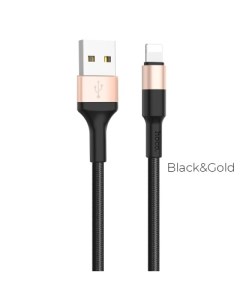 Кабель Lightning 8 pin USB 2A 1м черный Xpress X26 6957531080183 Hoco