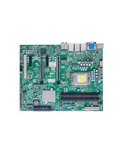 Материнская плата X13SAE F 1xSocket1700 iW680 4xDDR5 2PCI Ex16 3xM 2 PCI E 8SATA3 RAID 0 1 5 10 7 1  Supermicro