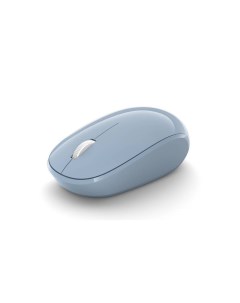 Мышь беспроводная Bluetooth Mouse оптическая светодиодная Bluetooth голубой RJN 00017 Microsoft
