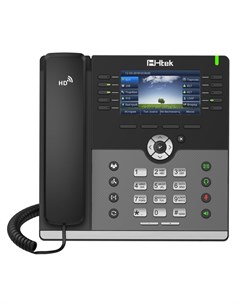 VoIP телефон UC926 RU 16 линий 16 SIP аккаунтов цветной дисплей PoE черный UC926 RU Htek