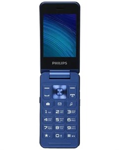 Мобильный телефон E2602 Xenium 2 8 320x240 TFT BT 1xCam 2 Sim 1800 мА ч USB Type C синий CTE2602BU 0 Philips