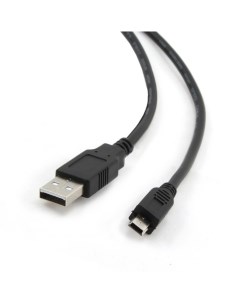 Кабель Mini USB 2 0 Bm USB 2 0 Am 1 8м черный BXP CCP USB2 AM5P 018 1874985 Bion