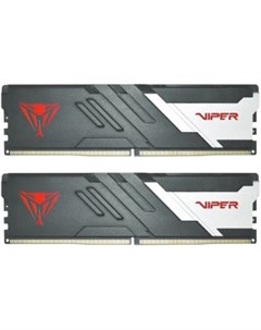 Комплект памяти DDR5 DIMM 32Gb 2x16Gb 6600MHz CL34 1 4 В Viper Venom Black PVV532G660C34K Retail Patriot memory