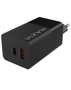 Сетевое зарядное устройство A482GN 65Вт USB USB type C Quick Charge PD 3A черный Maxvi