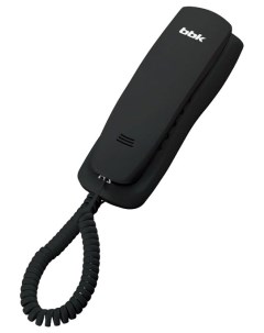 Телефон проводной BKT 105 черный Bbk
