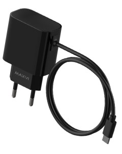 Сетевое зарядное устройство CHL 240M 12Вт microUSB 2 4A черный встроенный micro USB Maxvi