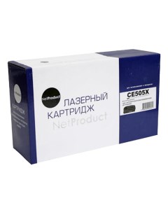 Картридж лазерный N CE505X CE505X черный 6500 страниц совместимый для LJ P2055 P2050 Netproduct