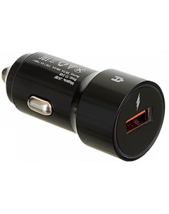 Автомобильное зарядное устройство JA18F USB 3А 18 Вт QC черный JA18F black Alteracs