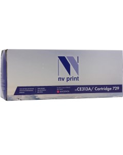 Картридж лазерный NV CE313A 729M 126A 729 пурпурный 1000 страниц совместимый для Canon LJP CP1025 CP Nv print