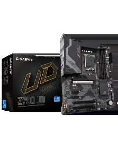 Материнская плата Z790 UD Socket1700 Intel Z790 4xDDR5 DIMM 3PCI Ex16 6SATA3 7 1 ch 2 5GLAN 7 USB 3  Gigabyte