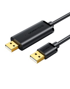 Кабель USB 2 0 Am USB 2 0 Am 2м черный Data Link Cable US166 20233 Ugreen