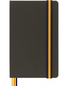 Блокнот LIMITED EDITION K WAY 130х210мм линейка 240 листов зеленый 1851466 1шт Moleskine