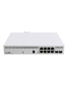 Коммутатор Cloud Smart Switch CSS610 8P 2S IN управляемый кол во портов 8x1 Гбит с кол во SFP uplink Mikrotik