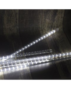 Гирлянда ODI 54L 0 5m White светодиодная сосульки ламп 10 шт 3 6 м x 50 см от сети белый 75906 Kurato