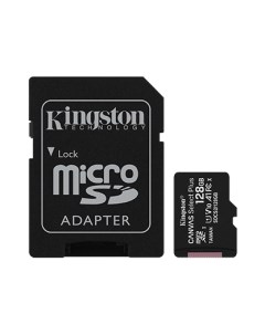 Карта памяти 128Gb microSDXC Canvas Select Plus Class 10 UHS I V10 A1 адаптер SDCS2 128GB Kingston