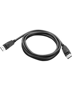 Кабель DisplayPort 20M DisplayPort 20M 4K 8K экранированный 1 8 м черный 0A36537 Lenovo