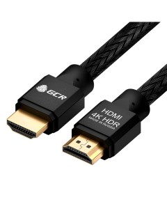 Кабель HDMI 19M HDMI 19M v2 0 4K экранированный 2 м черный GCR HM481 GCR 52189 2 0m Greenconnect