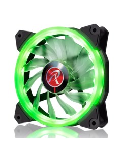 Вентилятор IRIS 12 120 мм 1800rpm 23 дБ 4 pin PWM 1шт зеленый 0R400042 Raijintek