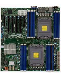 Материнская плата X12DPi NT6 2xSocket4189 iC621A 18xDDR4 4PCI Ex16 2PCI Ex8 1xM 2 PCI E 14SATA3 RAID Supermicro