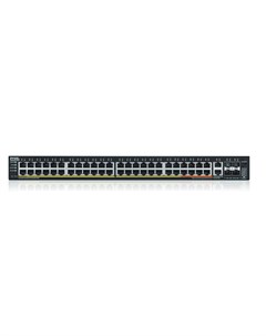 Коммутатор XGS2220 54FP управляемый кол во портов 48 кол во SFP uplink SFP 4x10 Гбит с установка в с Zyxel