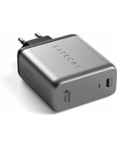 Сетевое зарядное устройство Wall charger ST UC100WSM EU 100W USB type C Quick Charge PD серый 85323 Satechi