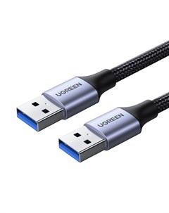 Кабель USB 3 0 Am USB 3 0 Am экранированный 2A 50см черный US373 80789 Ugreen