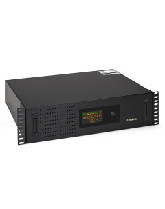 ИБП ServerRM UNL 3000 LCD AVR 2SH 3C13 USB 3U 3000 В А 1 8 кВт EURO IEC розеток 5 USB черный EX29385 Exegate