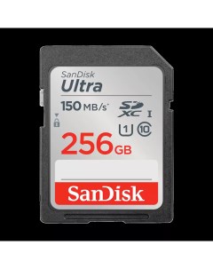 Карта памяти 256Gb SDXC SDXC Class 10 UHS I SDSDUNC 256G GN6IN Sandisk