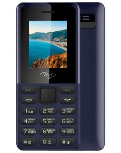 Мобильный телефон IT2163N 1 77 TN BT 2 Sim 600 мА ч micro USB темно cиний ITL IT2163N DEBL Itel