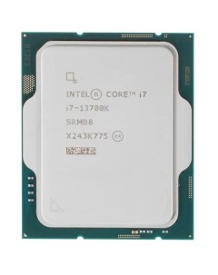 Процессор Core i7 13700K Raptor Lake 16C 24T 3400MHz 24Mb TDP 125 Вт 253 Вт LGA1700 tray OEM CM80715 Intel